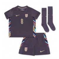 Camiseta Inglaterra Alexander-Arnold #8 Segunda Equipación Replica Eurocopa 2024 para niños mangas cortas (+ Pantalones cortos)